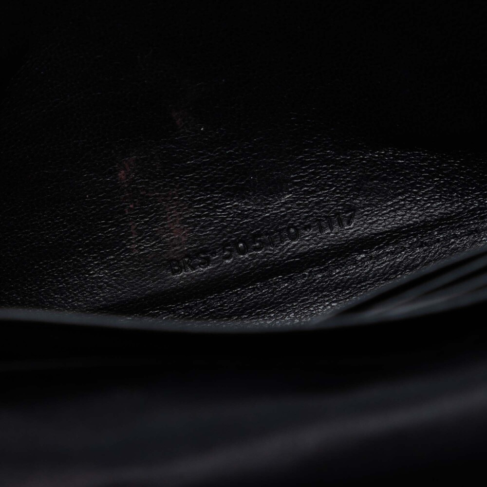 Pre-Loved Saint Laurent Sequin Monogram Kate Wallet on Chain - Picture 6 of 7